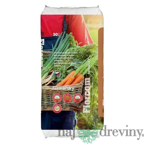Florcom farmársky substrát 50 l