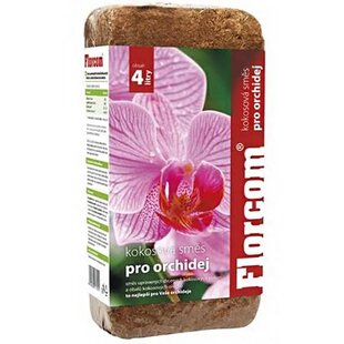 Florcom kokosový substrát pre orchideje 350 g