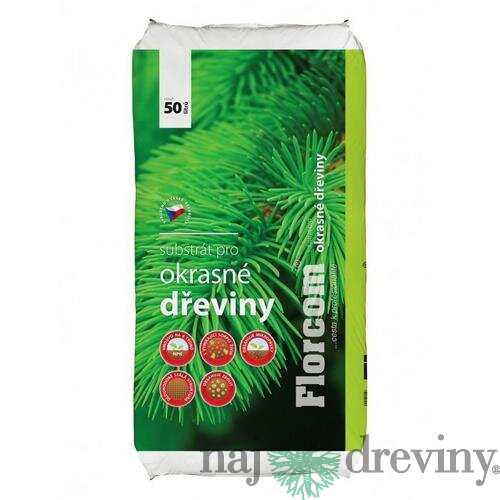 Florcom - Substrát na okrasné dreviny 50l