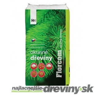 Florcom - Substrát na okrasné dreviny 50l
