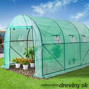 Fóliovník - parenisko Greenhouse, walk-in, fólia, 200x350x200 cm