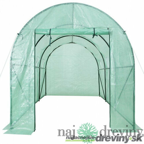 Fóliovník - parenisko Greenhouse, walk-in, fólia, 200x350x200 cm