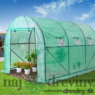 Fóliovník - parenisko Greenhouse, walk-in, fólia, 200x350x200 cm