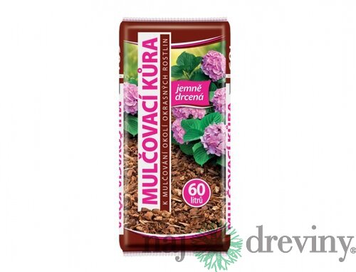 FORESTINA Mulčovacia kôra 60l, dlhodobá trvácnosť, jemne drtená