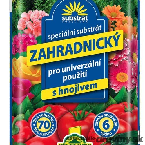 FORESTINA Záhradnícky substrát Standard 70l