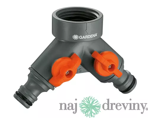 Gardena 2-cestný ventil 33,3 mm (G 1“) 940-20