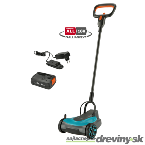 Gardena Akumulátorová kosačka HandyMower 22/18V P4A - súprava na okamžité použitie 14620-20