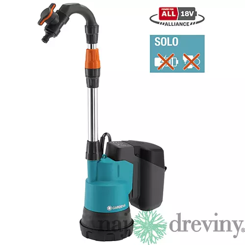 Gardena Akumulátorové čerpadlo do suda 2000/2 18V P4A - bez akumulátora 14602-55