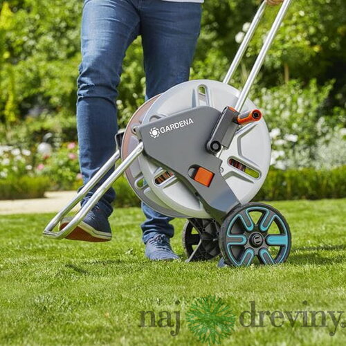 Gardena Kovový vozík na hadicu CleverRoll M - súprava 18542-20