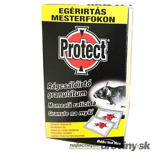 Granule PROTECT, na myši, 7x20 g (140 g)