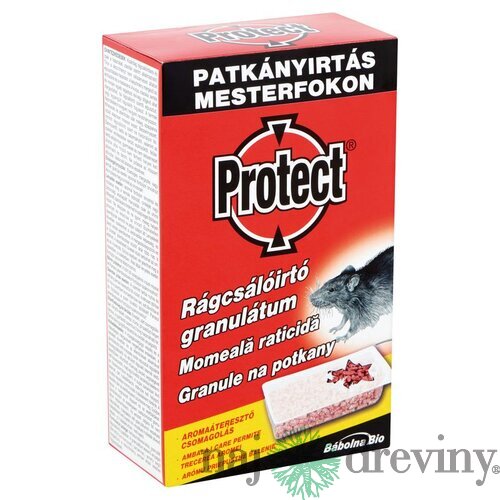 Granule PROTECT, na potkany, 2x75 g tácky (150 g)