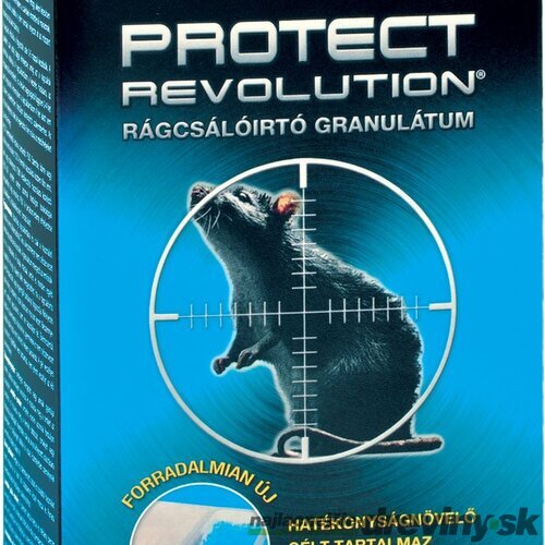 Granule PROTECT Revolution, na potkany, 2x75 g tácky + 2x50 g gél (150 + 100 g)