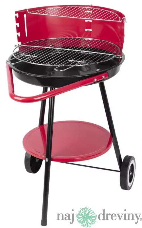 Gril Andalusia, BBQ na drevené uhlie, 490x610x760 mm