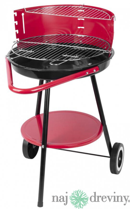 Gril Andalusia, BBQ na drevené uhlie, 490x610x760 mm