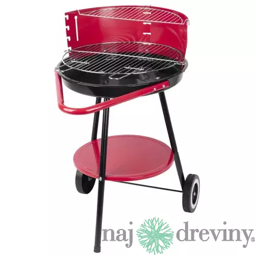 Gril Andalusia, BBQ na drevené uhlie, 490x610x760 mm