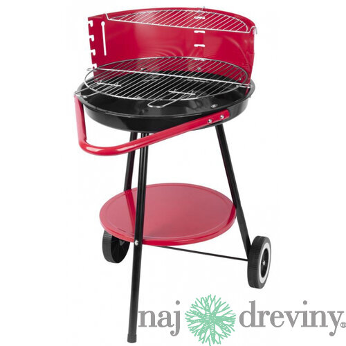 Gril Andalusia, BBQ na drevené uhlie, 490x610x760 mm