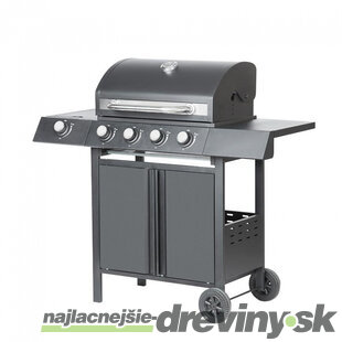 Gril Gordon, BBQ, plynový 4+1 horáky