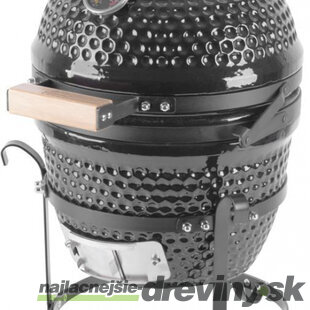 Gril Kamado Egg 13“, priemer 27 cm, gril. výška 34,5 cm, čierny, 35x40,5x55 cm