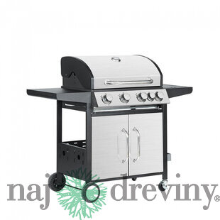 Gril Manresa, BBQ, plynový, 4+1 horáky