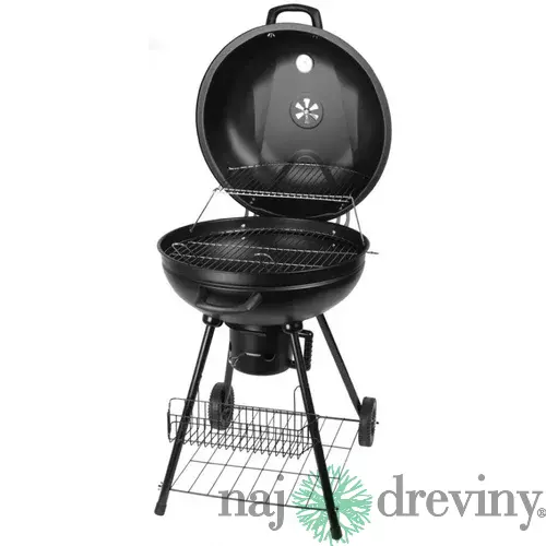 Gril Oliver, BBQ, na drevené uhlie, 540x570x920 mm
