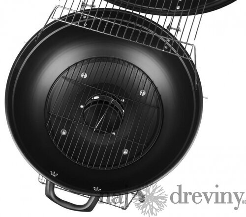 Gril Oliver, BBQ, na drevené uhlie, 540x570x920 mm