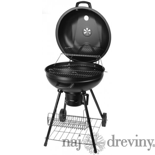 Gril Oliver, BBQ, na drevené uhlie, 540x570x920 mm