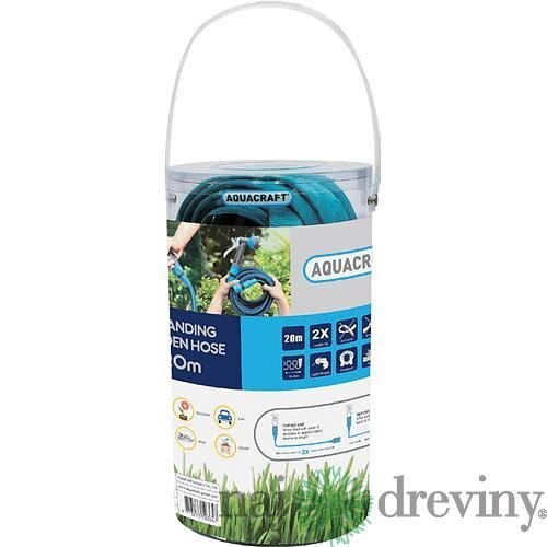 Hadica AQUACRAFT® 870030, 1/2“, 15-30 m, flexibilná, záhradná