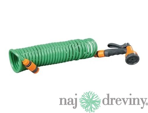 Hadica krútená 7,5m + príslušenstvo