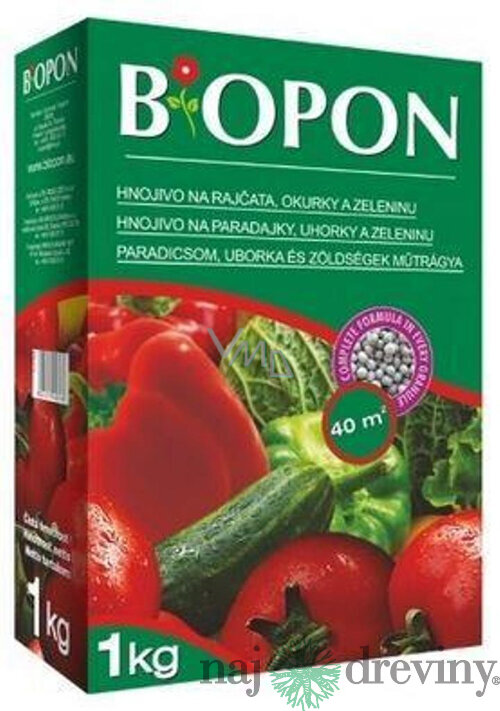 Hnojivo BOPON rajčiaky, uhorky a zeleninu 1kg, cena