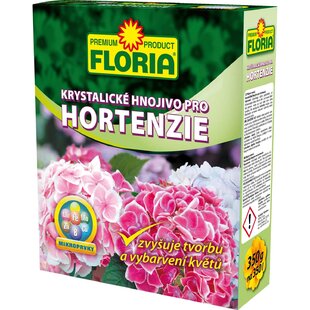 Hnojivo FLORIA kryštalické na hortenzie 350g