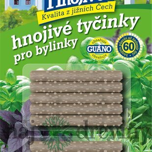 Hnojivo Hoštické tyčinkové na bylinky 10ks