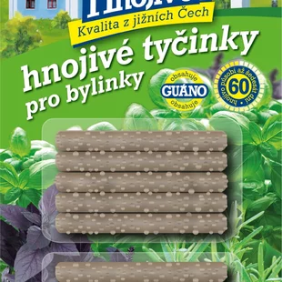 Hnojivo Hoštické tyčinkové na bylinky 10ks