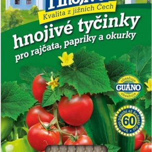 Hnojivo HOŠTICKÉ tyčinkové na rajčiaky,papriky a uhorky 20ks