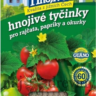 Hnojivo HOŠTICKÉ tyčinkové na rajčiaky,papriky a uhorky 20ks