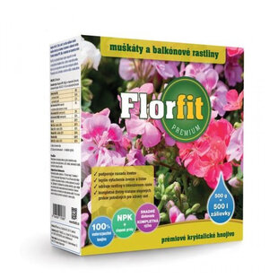 Hnojivo kryštalické Florfit Premium - Balkónové rastliny 500g