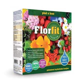 Hnojivo kryštalické Florfit Premium - Plod a Kvet 500g