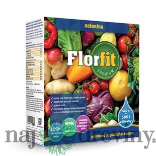 ﻿Hnojivo kryštalické Florfit Premium - Zelenina 500g