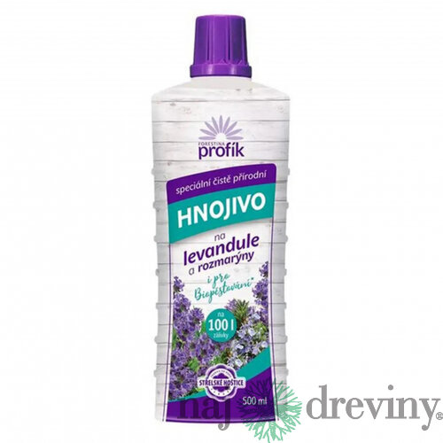 Hnojivo na levandule a rozmarín 0,5l kvapalné Profík Forestina