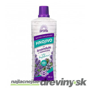 Hnojivo na levandule a rozmarín 0,5l kvapalné Profík Forestina