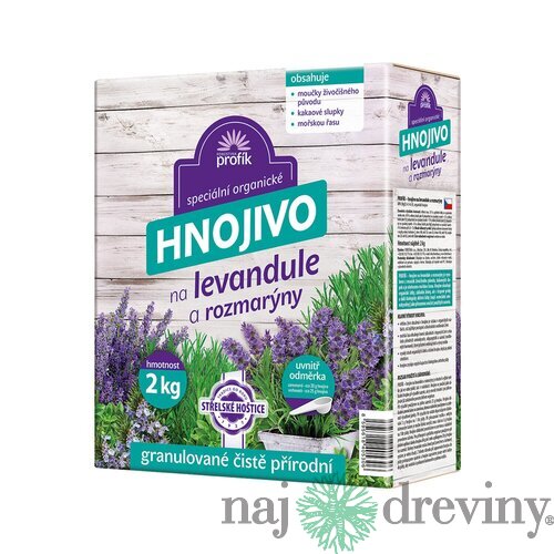 Hnojivo na levandule a rozmarín 2kg Profík Forestina