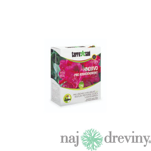 Hnojivo na rododendróny s guánom 12+6+8+2+1/1kg