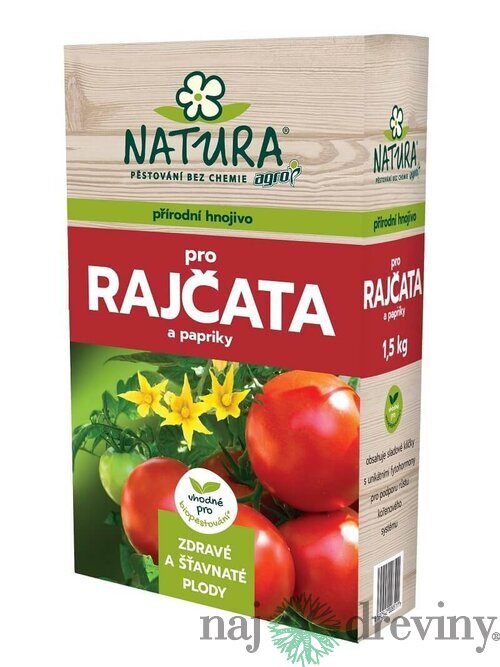 Hnojivo NATURA na rajčiaky a papriky 1,5kg