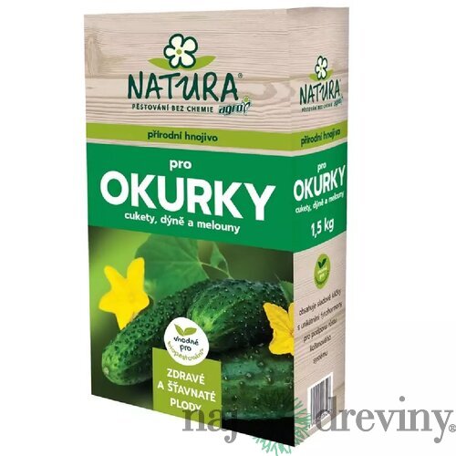 Hnojivo NATURA na uhorky, cukety, dyne a melóny 1,5kg