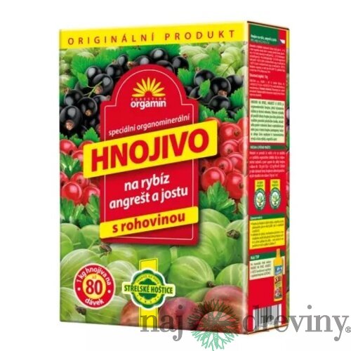 Hnojivo ORGAMIN na ríbezle a egreše 1kg