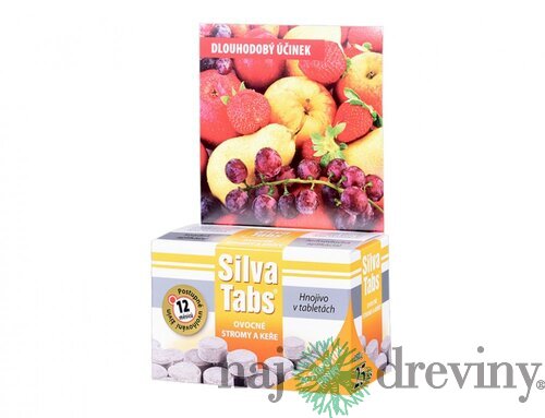 Hnojivo SILVA TABS na ovocné stromy a kríky 250g 25 tabliet