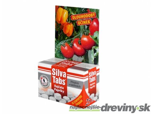 Hnojivo SILVA TABS na rajčiaky a papriky 250g 25 tabliet