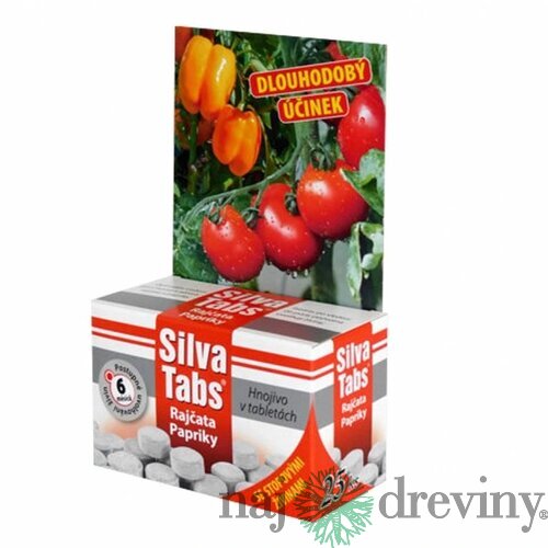 Hnojivo SILVA TABS na rajčiaky a papriky 250g 25 tabliet