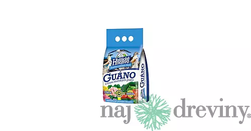 Hoštické guano 2,5kg granulované Forestina
