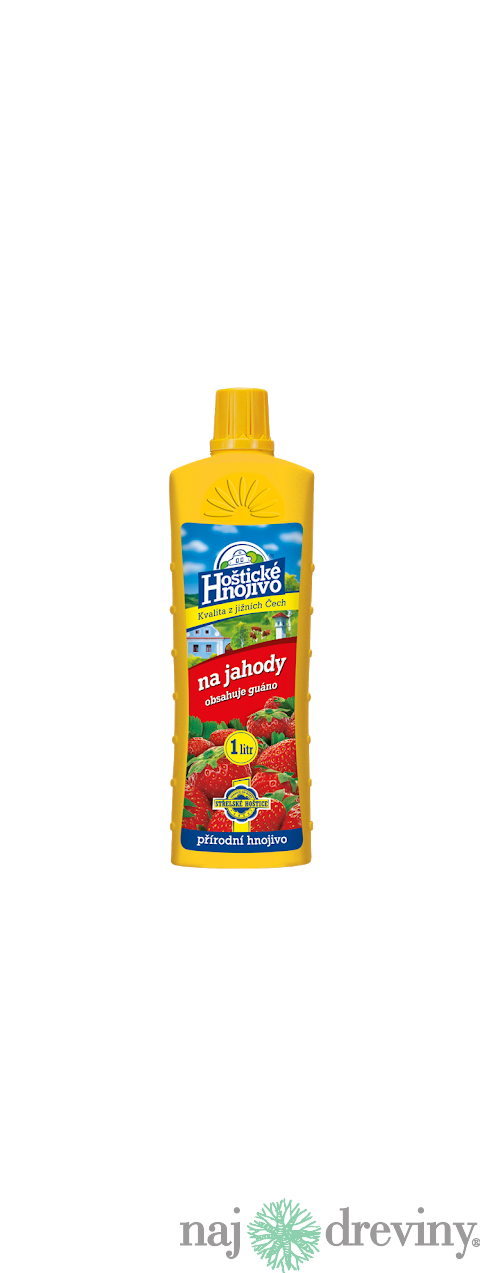 Hoštické hnojivo kvap. Jahody 1 L/ 6K + guáno Forestina