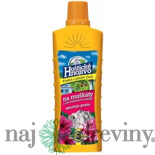 Hoštické hnojivo kvap. Muškáty 1 Ll/ 6K + guáno Forestina